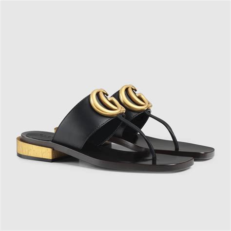 gucci butterfly sandals leather.